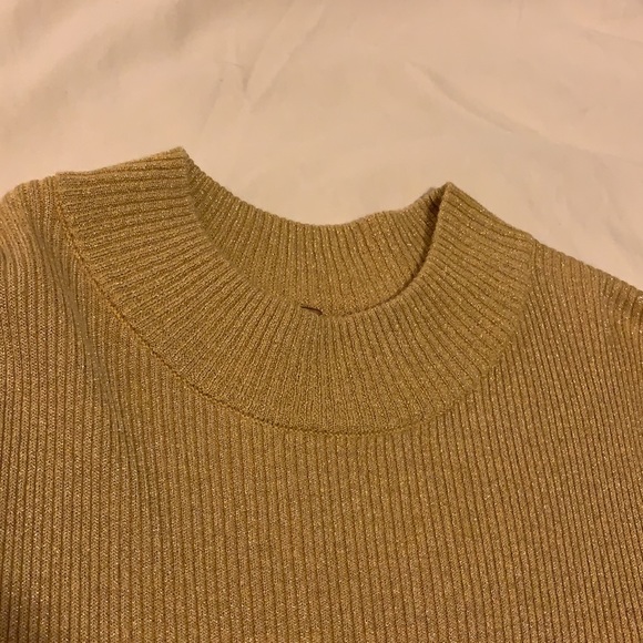 Free People Gold Belted Casual Dress - Picture 10 of 16